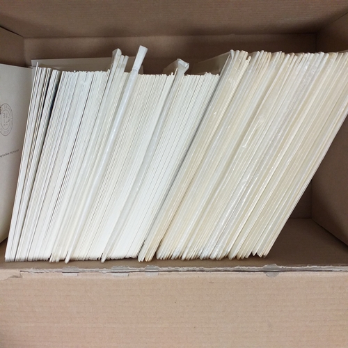 Great Britain - Box containing 7 x Royal Mail Postcard Albums housing a ...