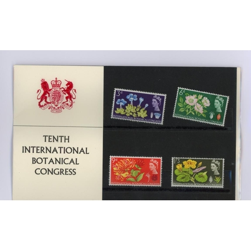 1964 Botanical Congress, original cellophane with usual slight bending ...