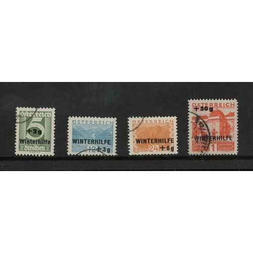 28 - 1922 Winter Relief Fund set used. SG 778-782 Cat �100 (4)