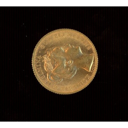 109 - Netehrlands 1898 Gold 10 guilden