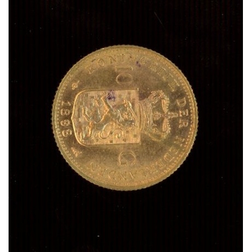 109 - Netehrlands 1898 Gold 10 guilden