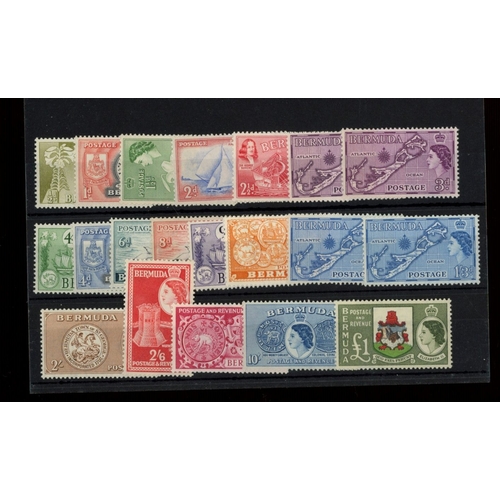 177 - 1953-62 set incl. 3d & 1/3d Type II Mint. SG 135-150 incl. 140a & 145b. Cat ï¿½138 (20)