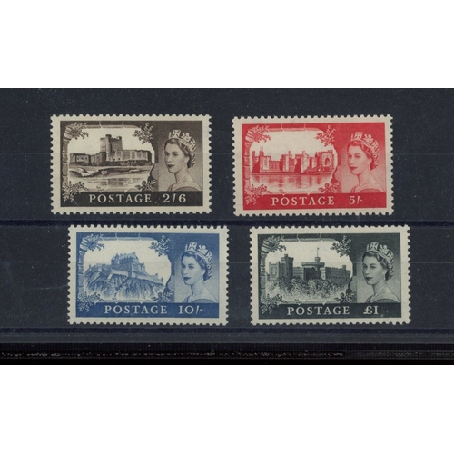 375 - 1959 2nd De La Rue set lightly M/M, fine. SG 595-8 Cat ï¿½195 (4)