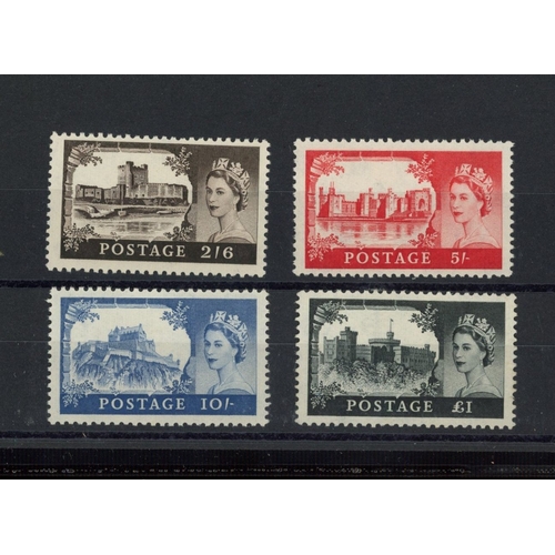 376 - 1959 2nd De La Rue set lightly M/M, fine. SG 595-8 Cat ï¿½195 (4)