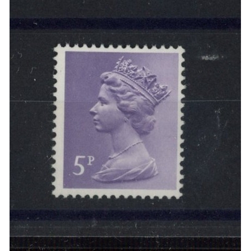 468 - 5p pale violet FCP/PVA Missing Phosphor. U/M, fine. Cat ï¿½450