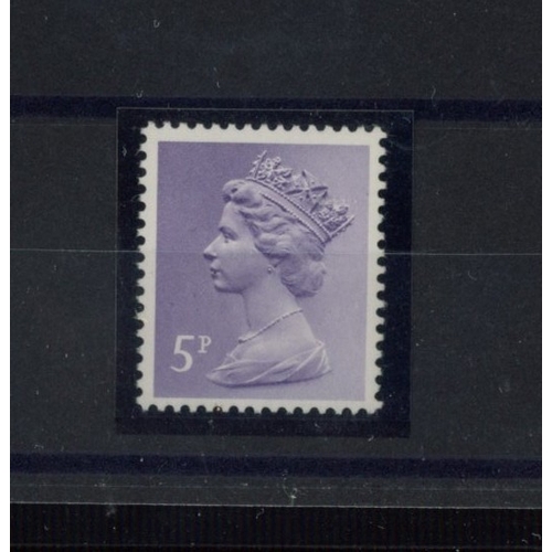 469 - 5p pale violet OCP/PVA Missing Phosphor. U/M, fine. Cat ï¿½250