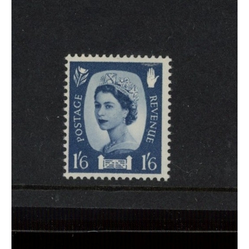 620 - Northern Ireland 1967 1/6d grey-blue Missing Phosphor. U/M, fine. SG N16y Cat ï¿½225