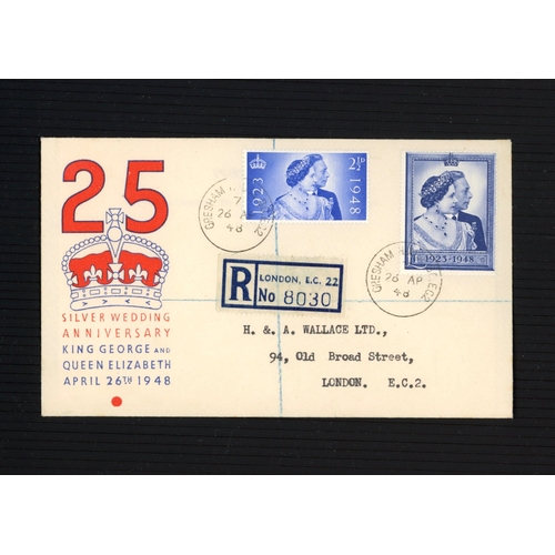 11 - Illustrated FDC with Gresham House reg CDS. Cat £400. AT (see photo)