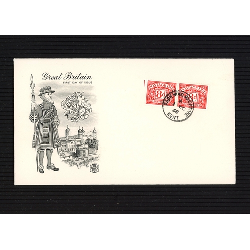 542 - 1968 (Oct 1st) 8d red on Stuart FDC with Parkwood Maidstone CDS. Cat £900. UA (see photo)