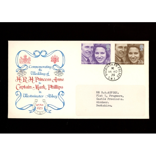 Illustrated FDC with Buckingham Palace CDS. Cat &pound;175. ATL (see photo)