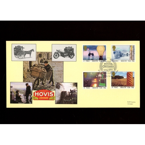 Hovis Centenary Windsor (Covercraft) Official FDC. Very few exist with full set. AP (see photo)