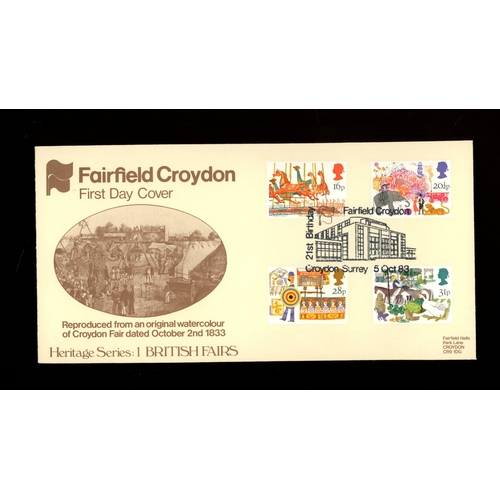 179 - Fairfield Croydon 21st Birthday Official FDC. Cat £35. AP