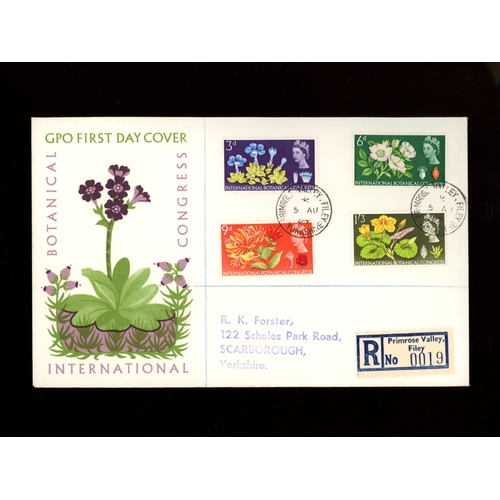 37 - (Ord) GPO FDC with Primrose Valley reg CDS. Cat £200. AP (see photo)