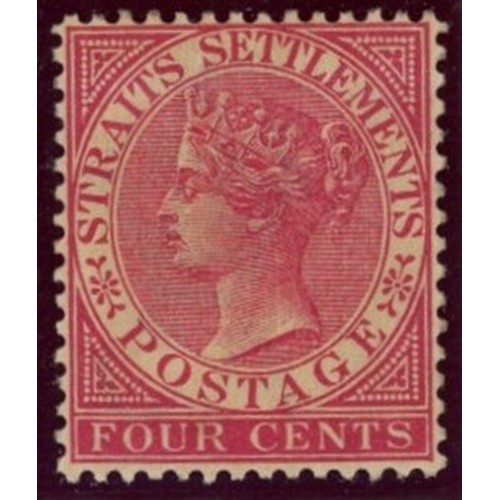 1882 wmk Crown CA 4c rose Mint, fine. SG 51 Cat &pound;170 (see photo)