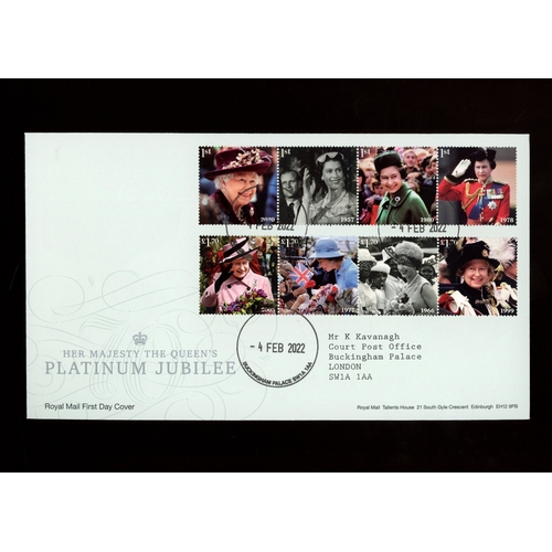 2022 Queen's Platinum Jubilee Royal Mail FDC. AT (see photo)