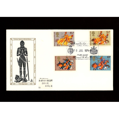 Mercury FDC with British Open Golf Championships Lytham St Annes Golf Club special H/S. Rare. AL (see photo)