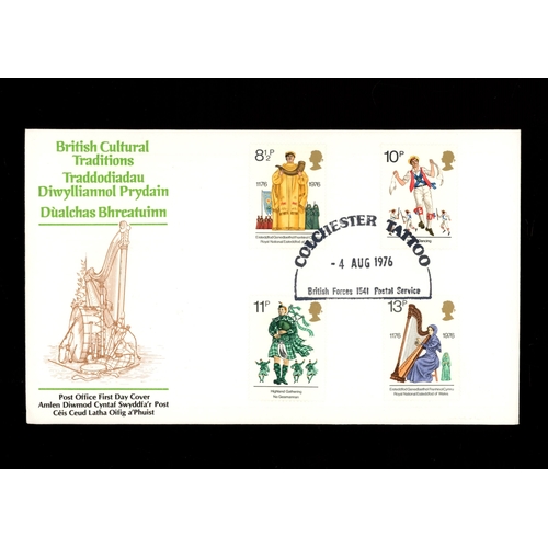Post Office FDC with Colchester Tattoo BFPS 1541 special H/S. Rare. UA (see photo)