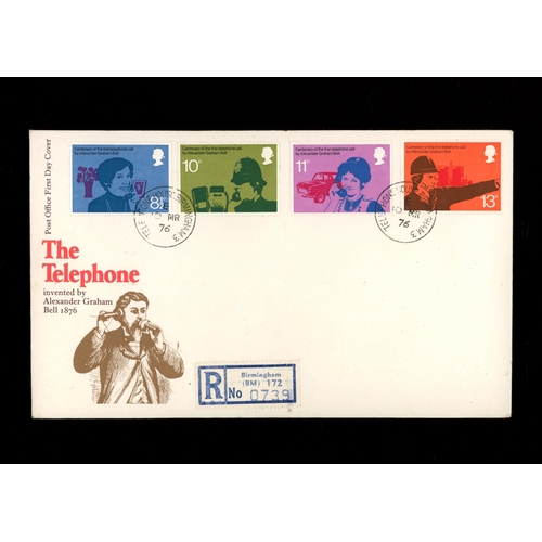 Post Office FDC with Telephone House Birmingham reg CDS. Previously unrecorded, by far the most relevant CDS on this issue. UA (see photo)