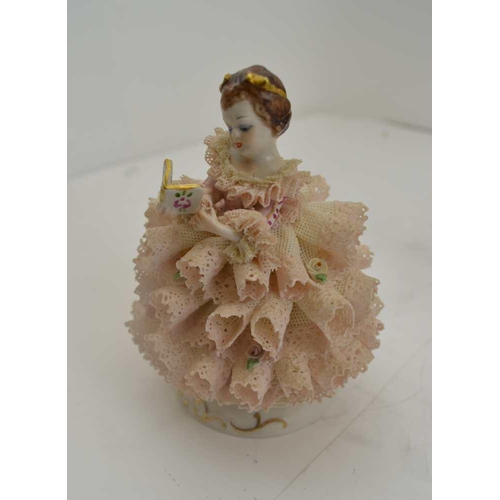 114 - A ROYAL DOULTON CERAMIC FIGURINE, Penny HN2338, 12cm high, together with a collection of various cer... 