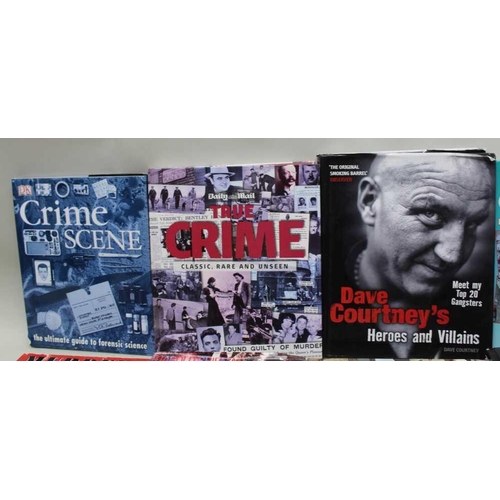 201 - SELECTION OF ORGANISED CRIME AND GANGSTER BOOKS 