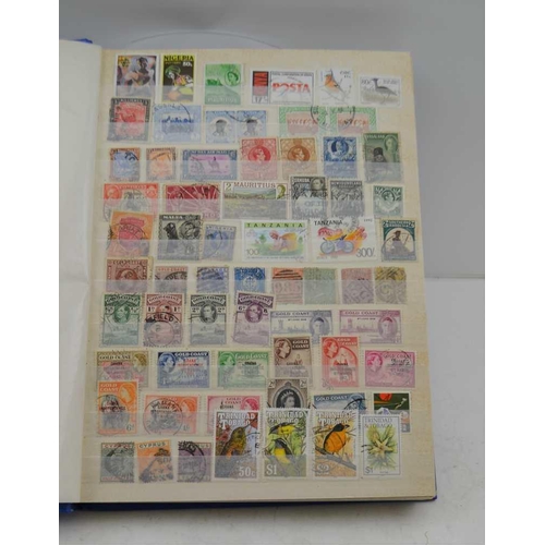 206 - A LARGE STOCKBOOK OF STAMPS, many hundreds of World stamps 