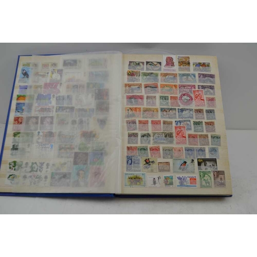 206 - A LARGE STOCKBOOK OF STAMPS, many hundreds of World stamps 