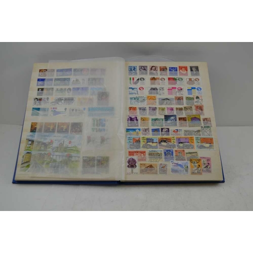 206 - A LARGE STOCKBOOK OF STAMPS, many hundreds of World stamps 