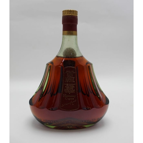 Hennessy Le Paradis Cognac in decanter bottle with presentation box retaining invitation card