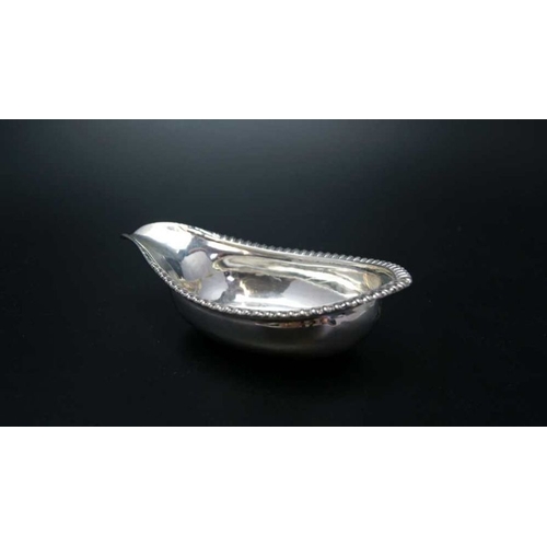 22 - Edward Barnard, A George III silver pap boat, London 1812, 61g