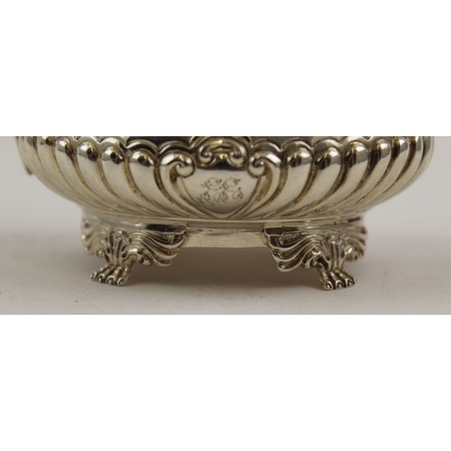 38 - Charles S Harris, a Victorian silver sauce boat,  London 1899, 136g