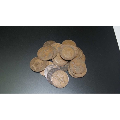 479 - A quantity of GB and South African coins, includes a 1775 half penny, other coins various include cr... 