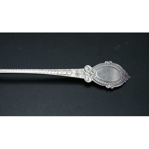 83 - Thomas Wallis & Jonathan Hayne, a George III silver meat skewer, London 1810, together with a George... 