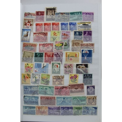 281 - A clean collection of well filled large stockbook World stamps, good variety