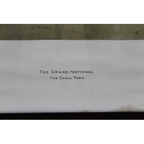 306 - After Snaffles (Charlie Johnson Payne)(British 1884-1967) - 'The Grand National - The Canal Turn', p... 