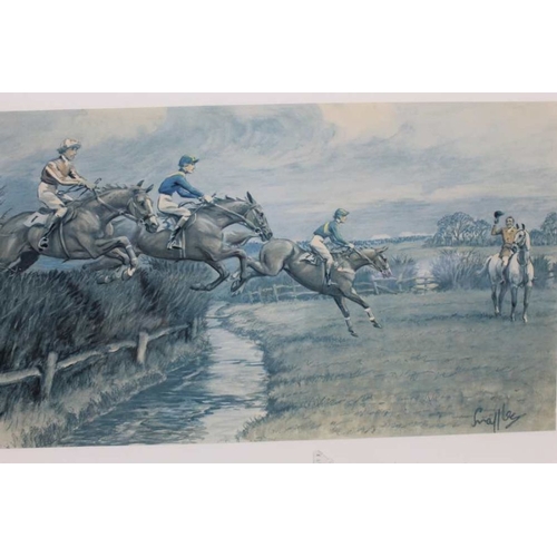 306 - After Snaffles (Charlie Johnson Payne)(British 1884-1967) - 'The Grand National - The Canal Turn', p... 