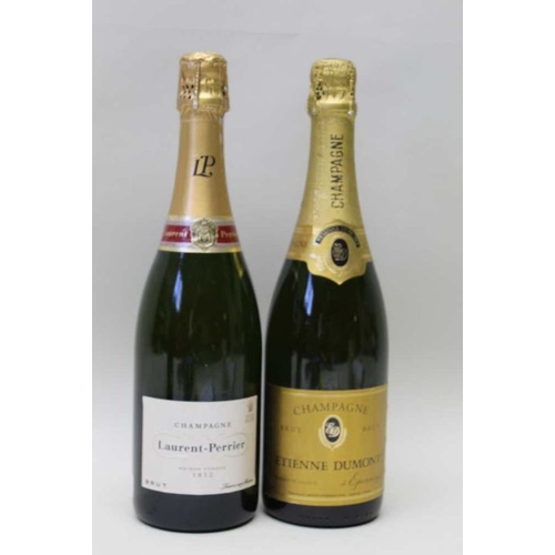 6 - Laurent Perrier Champagne, 1 bottle 

Etienne Dumont Champagne, 1 bottle (2)