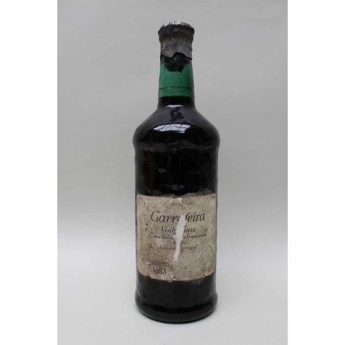 68 - Garrafeira Colheita Portugal 1963, 1 bottle