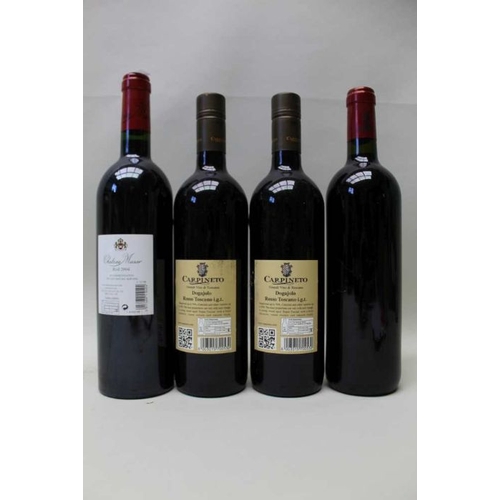 76 - Chateau Muscar Gaston Hochar 2004, 1 bottle
 Chateau Tour St Bonnet Medoc 2005, 1 bottle
 Dogajolo T... 