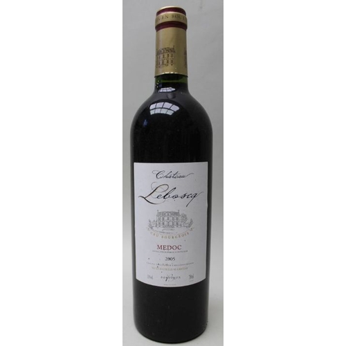 77 - Chateau Leboscq Medoc, 9 bottles