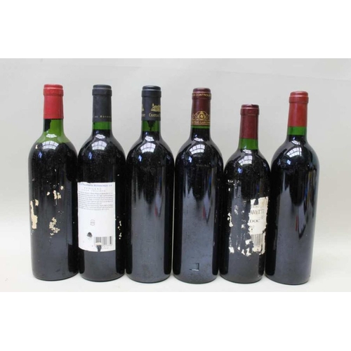 78 - Chateau La Gravette Medoc 1992, 1 bottle
 Chateau Roc Mignon 1995, 1 bottle
 Pauillac Baron Philippe... 