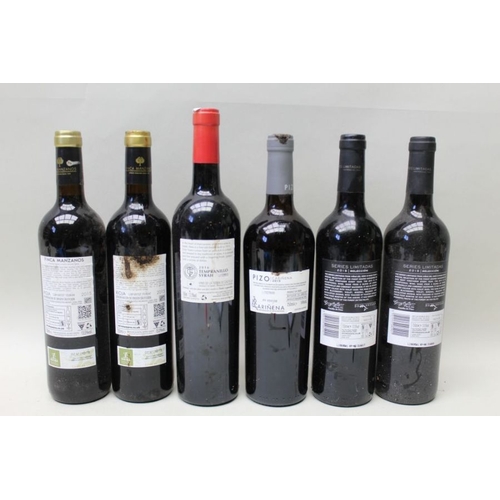 86 - A collection of six mixed Spanish red wine to include Rioja