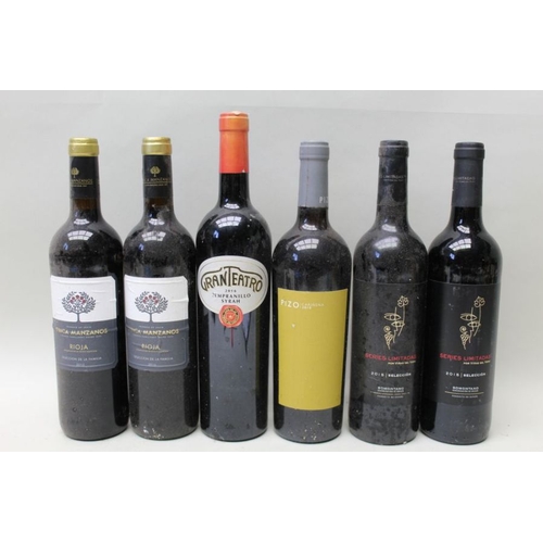 86 - A collection of six mixed Spanish red wine to include Rioja