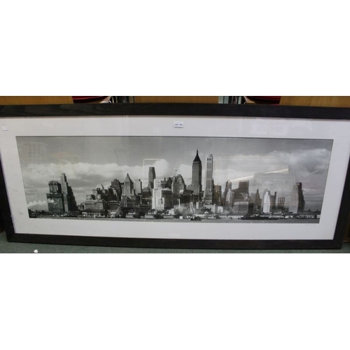 129 - Two modern New York prints