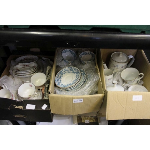 144 - Selection of China tea wares