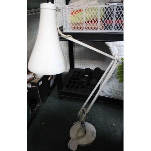 148 - A white modern Anglepoise lamp