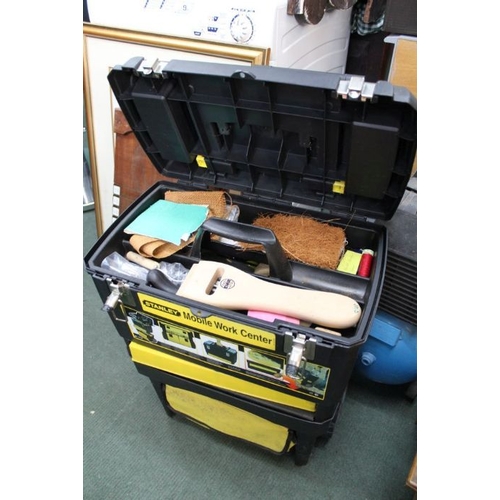 83 - Stacking toolbox on wheels, and other