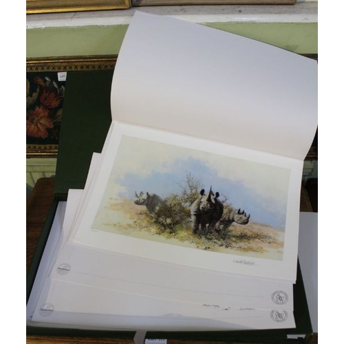 176 - David Shepherd portfolio of limited edition prints, 'Wildlife of the World'