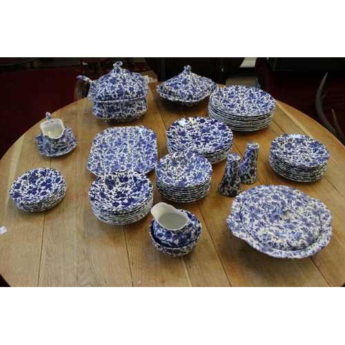 216 - A Burleigh Arden patterned dinner service