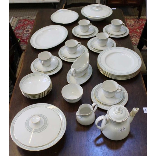 226 - A Royal Doulton Berkshire tea/dinner service.