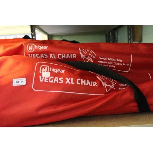 143 - A pair of Higear Vegas Excel chairs